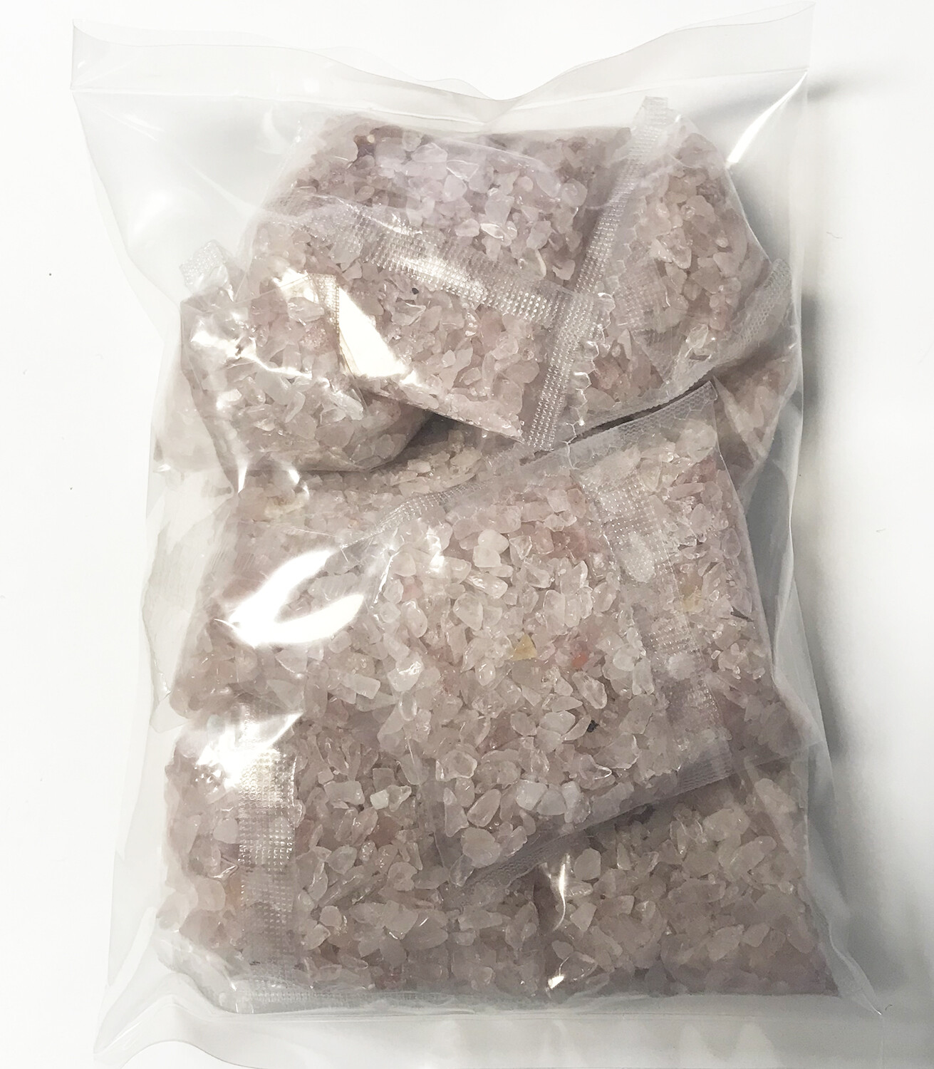 QUARTZ Rose XX-Mini (1/8″ to 3/8″) polished stones 1 lb.