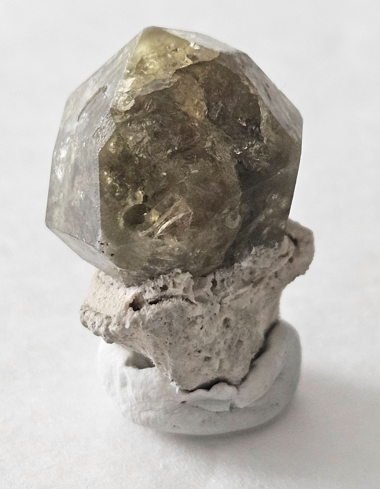 Glassy Green Grossular Garnet on Matrix – Vilyui, Siberia, Russia