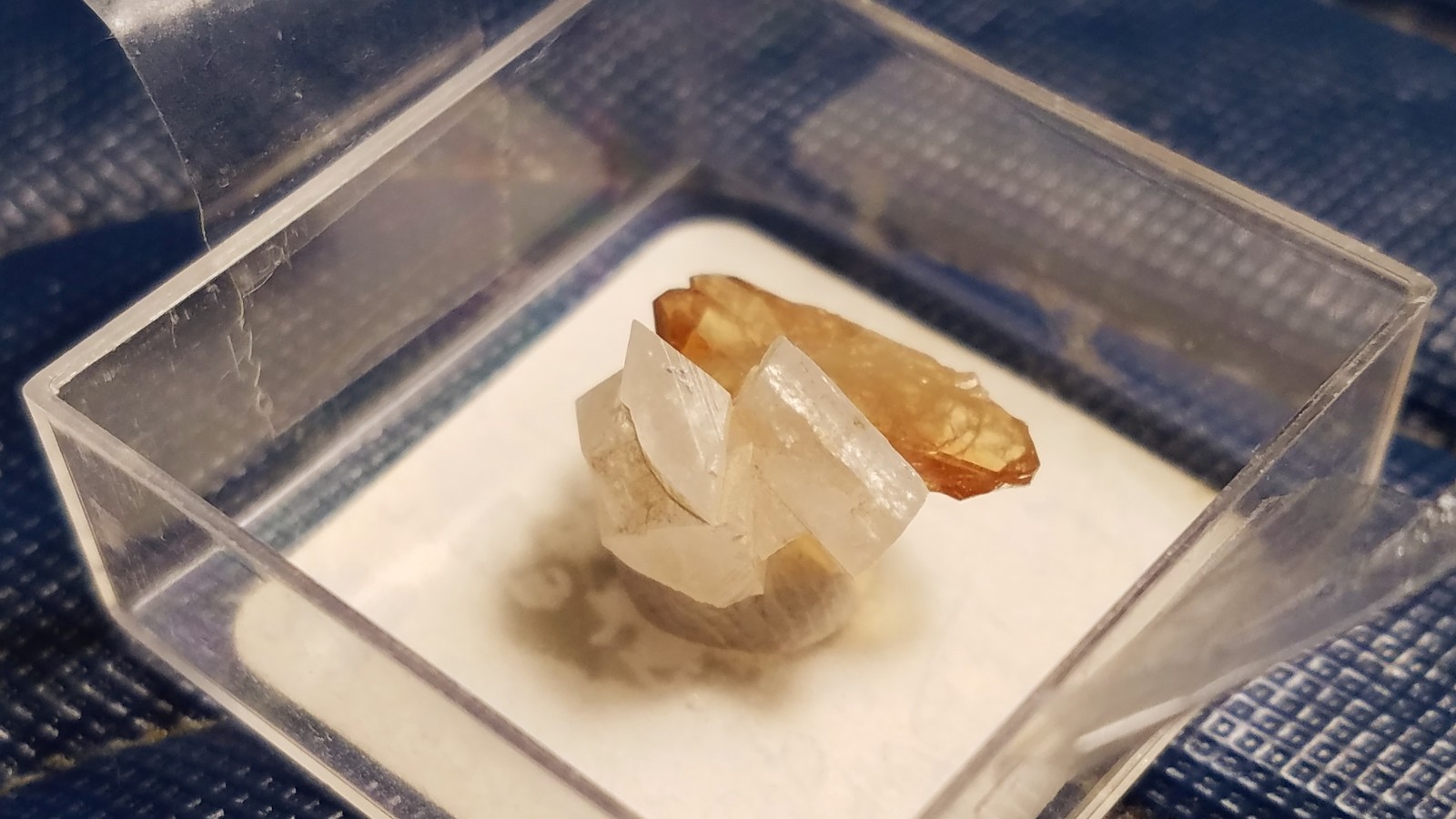 SiG: Lustrous Honey Golden Titanite Crystal on Adularia Cluster from Austria