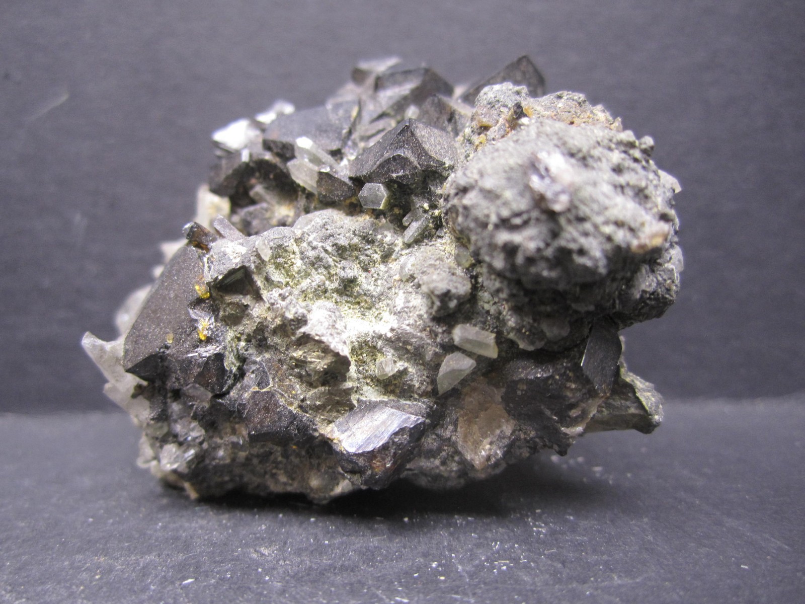 Cassiterite in Quartz, Viloco Mine, Bolivia #6