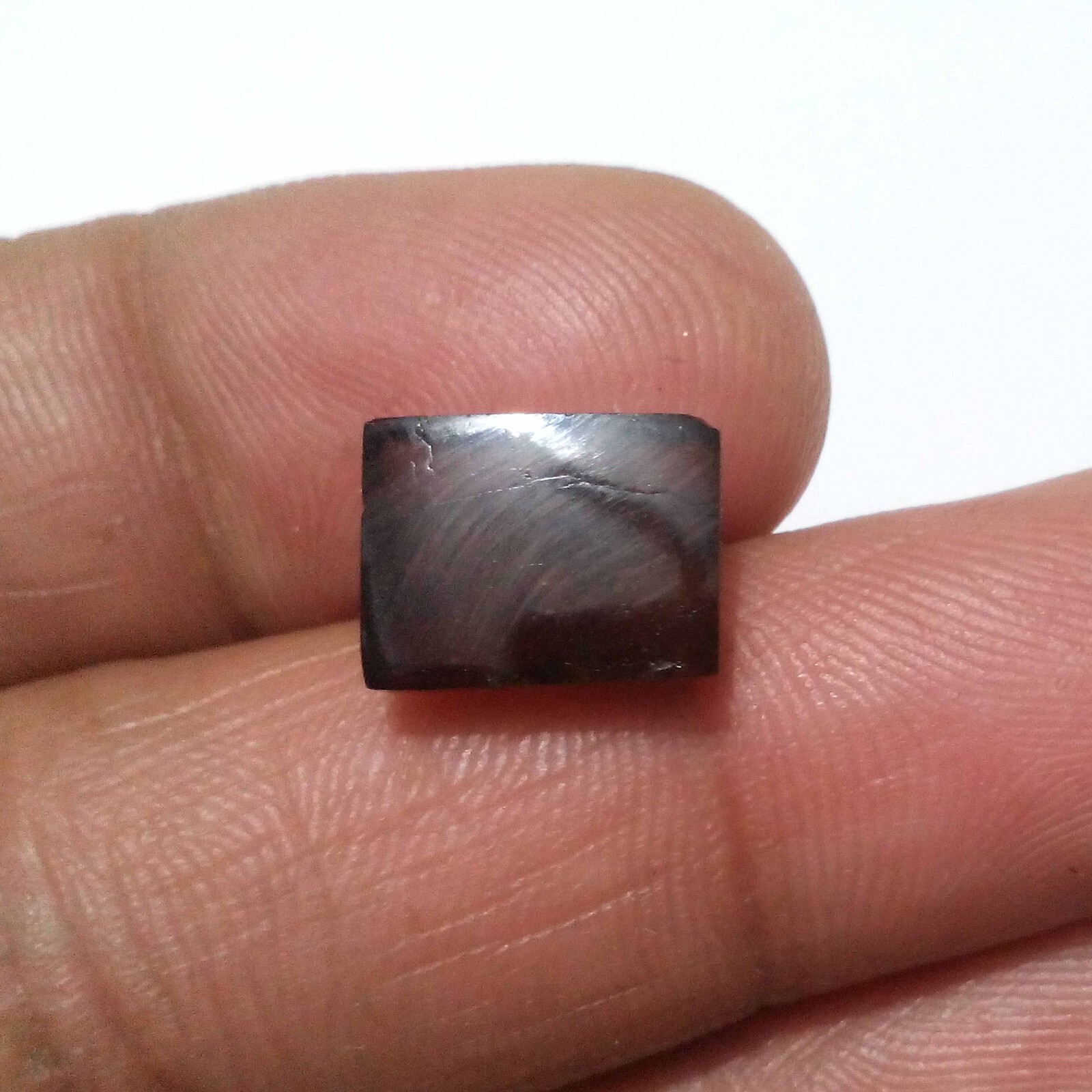 Glowing Fine Petroliam Tourmaline Cabochon Octagon Shape 7.35 Crt Loose Gemstone