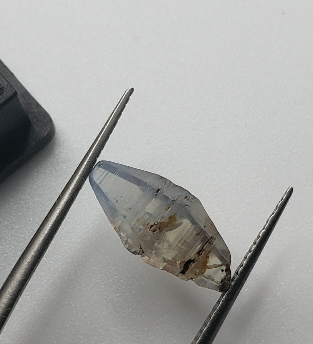 Blue Opalescent Sapphire Rough. Natural Celon Specimin Sri Lanka Gem 4.25ct