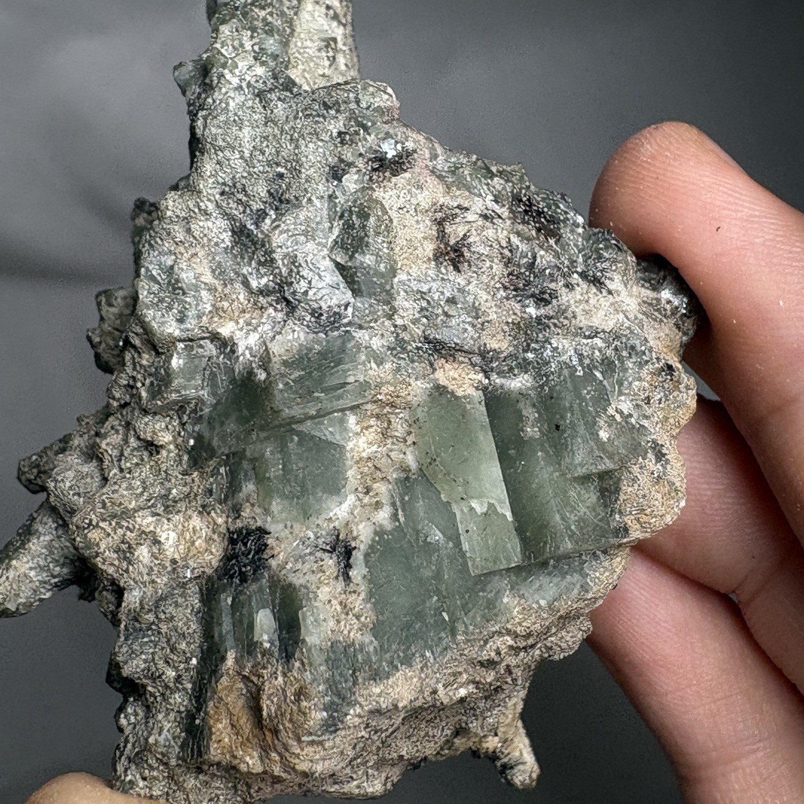 Natural Forest Crystal Green Quartz Cluster Rare Specimen Raw Mineral Heal