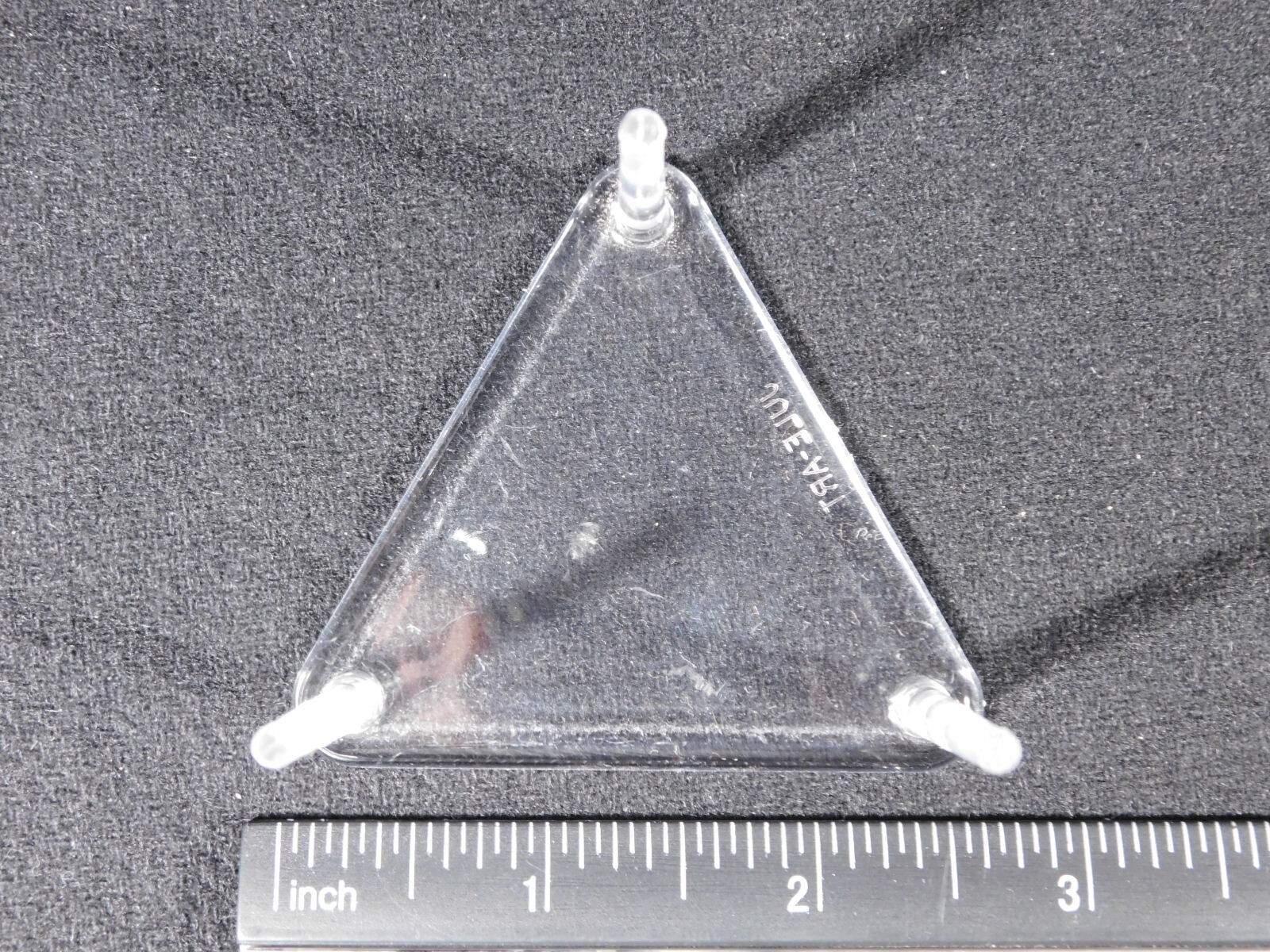 Display Stand Three Post Clear Lucite Medium Size