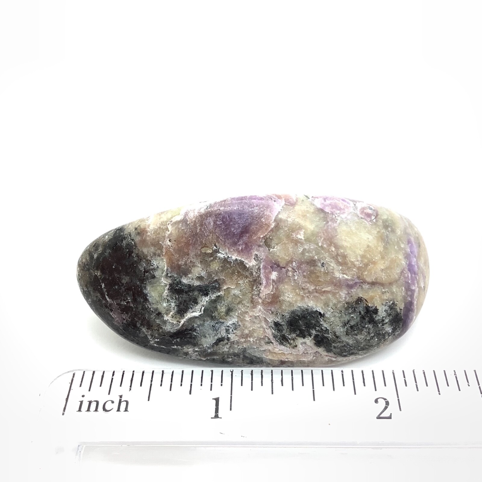 Charoite Pebble Purple Polished Gem Specimen Chara River Siberia #12