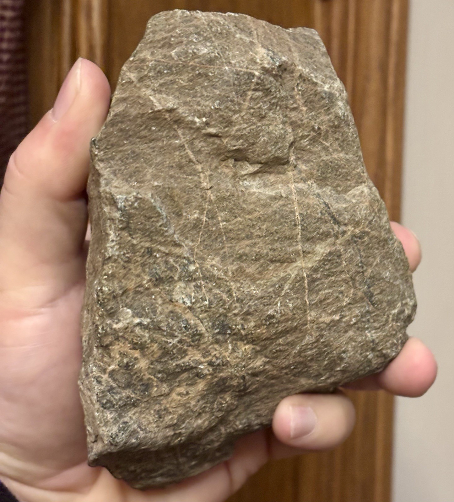 Scarce Antique Verde In Matrix From Michigan – 3lbs 6+ Oz – Lapidary Or Display