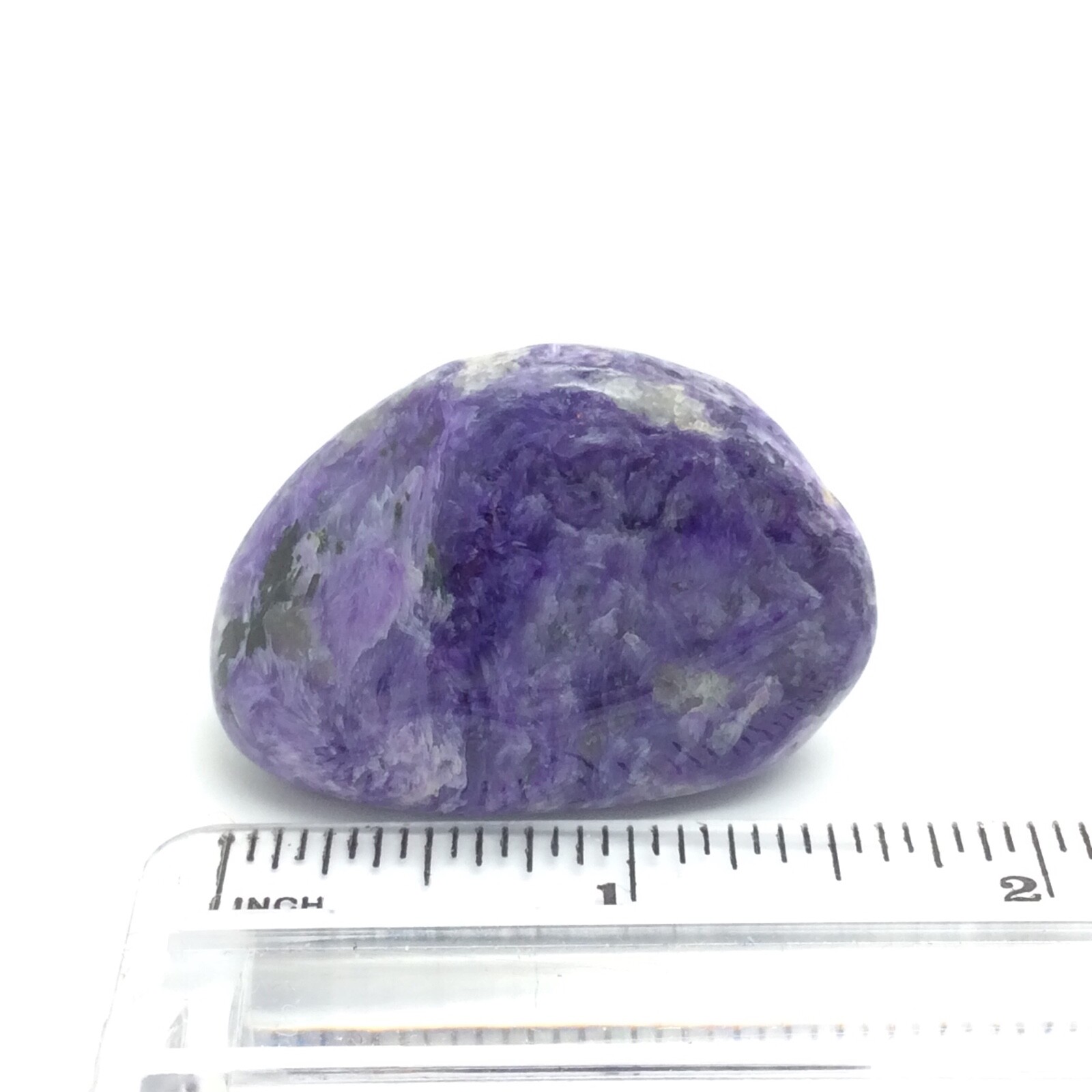 Charoite Pebble Purple Gem Stone Polished Siberian River Specimen Siberia #4