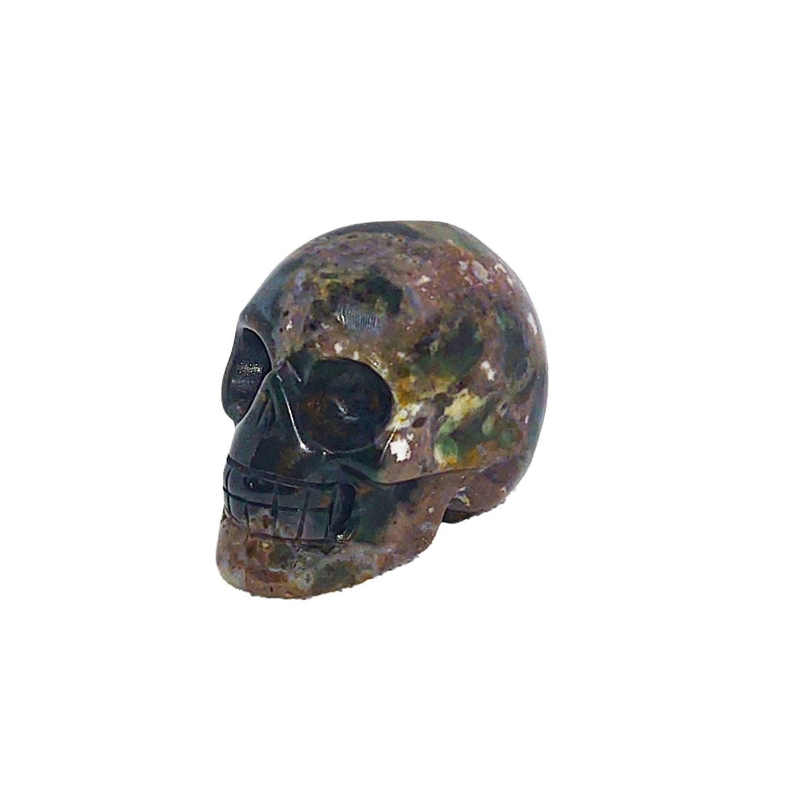 Crystal Skulls – 2 inch – Natural Stone Skulls for Meditation, Altars and Deco