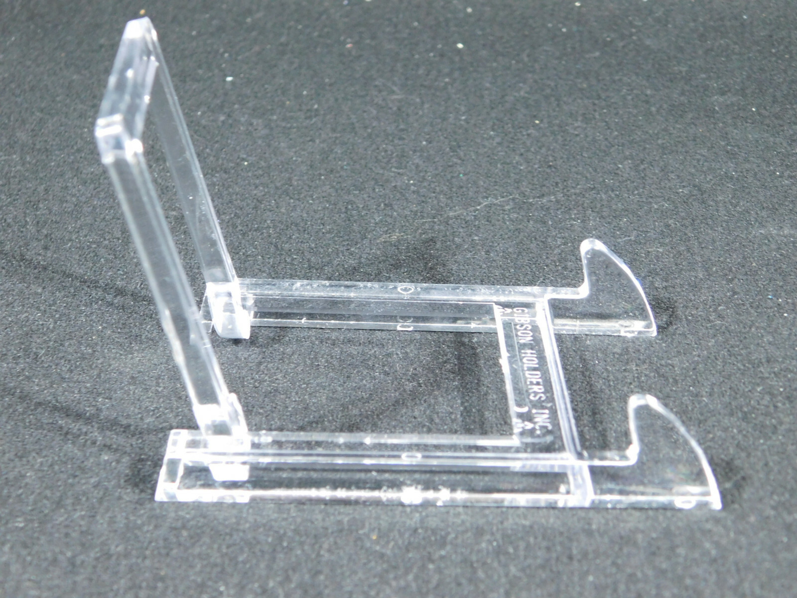 Easel Display Stand Small Size Adjustable Two Piece Clear Plastic