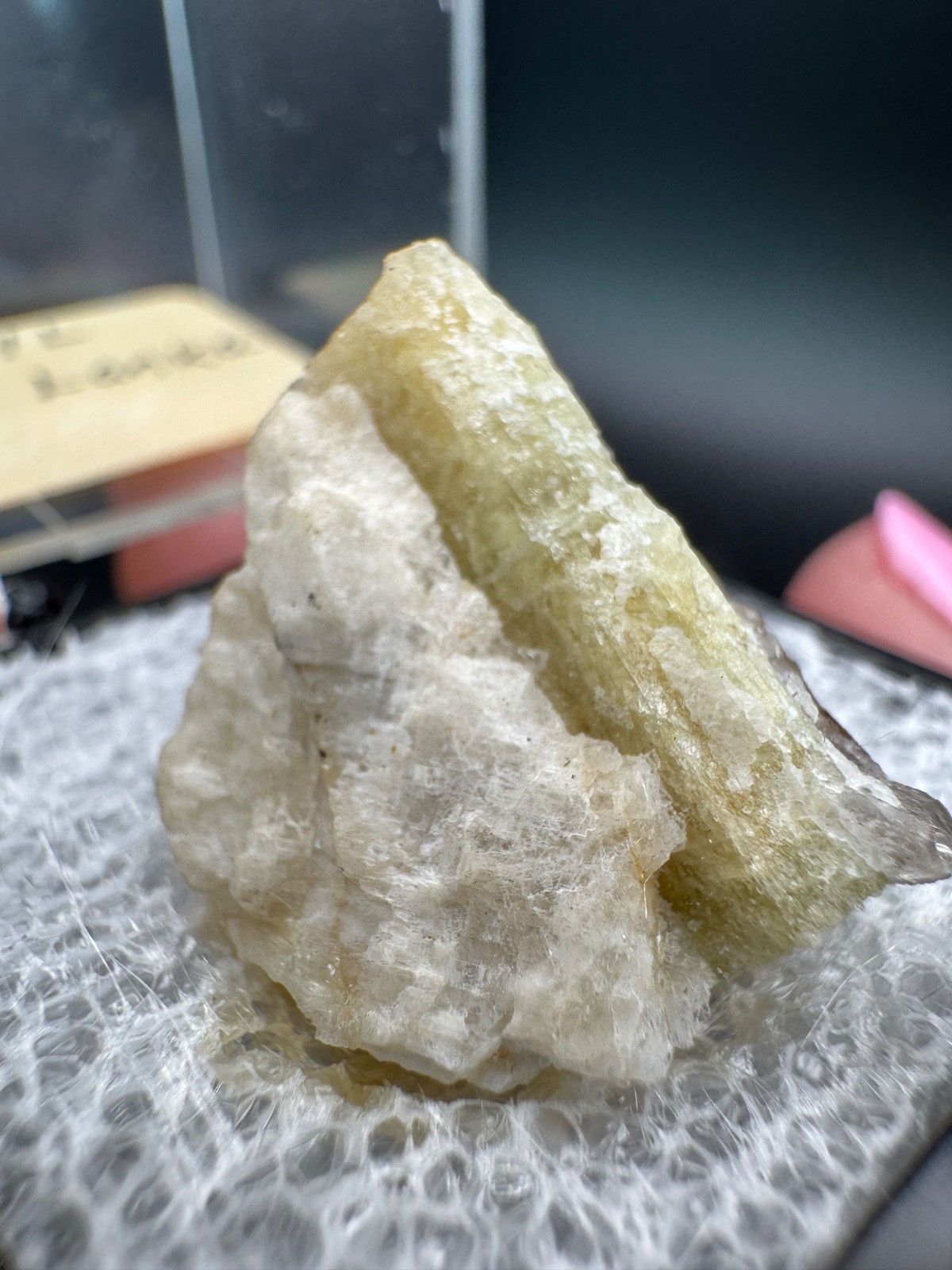 6778 Raw Beryl Specimen in Perky Box Sri Lanka