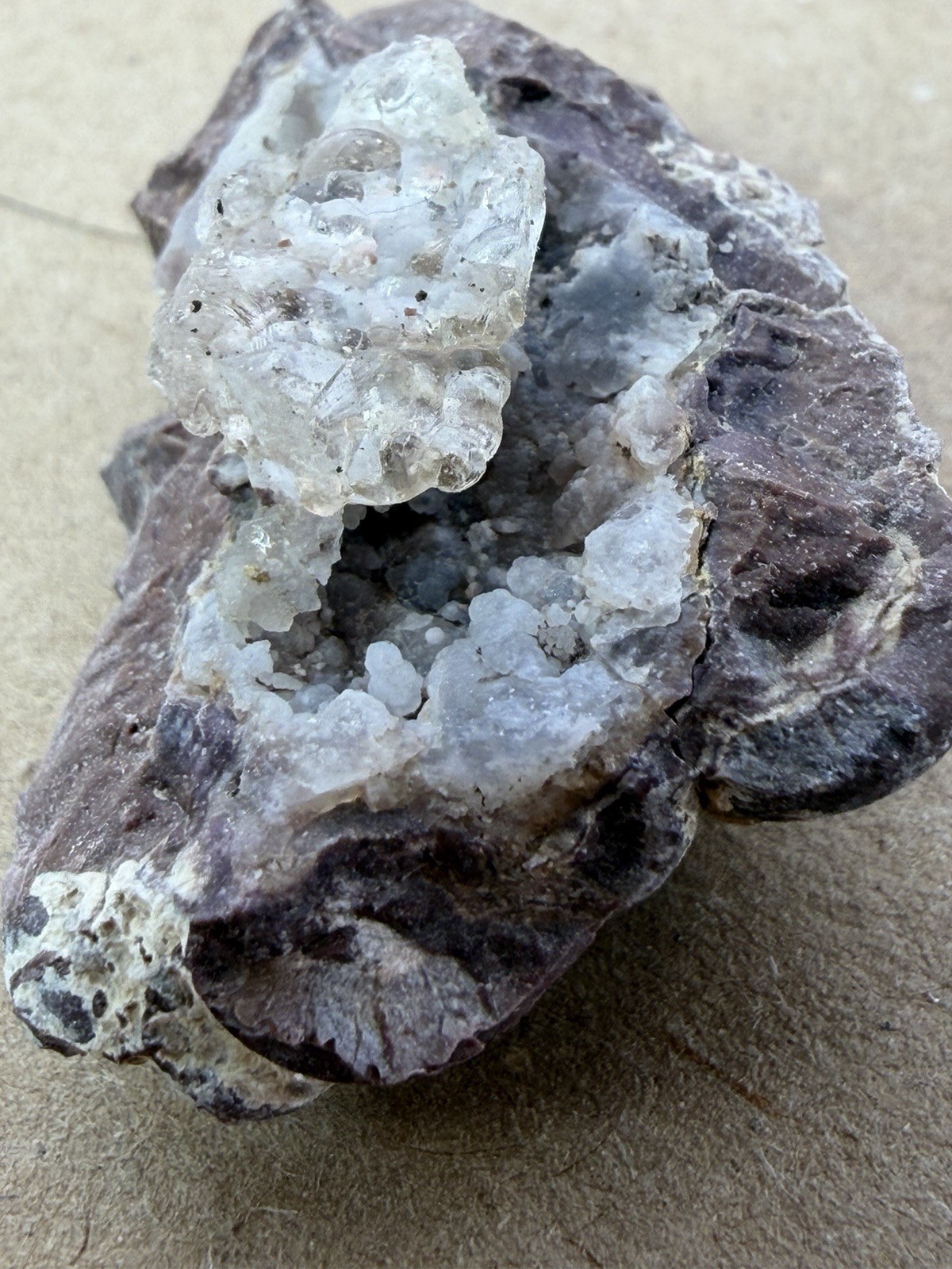 Hyalite Opal in Matrix from Ojuela Mine, Mapimi, Durango, Mexico 21.4 g