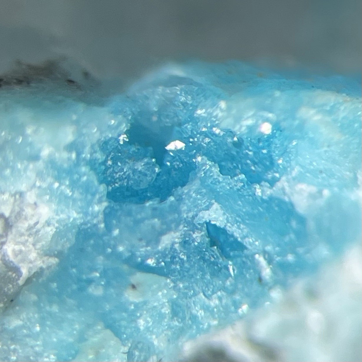 Turquoise Crystal Micro Campbell Co Lynch Station VIRGINIA USA