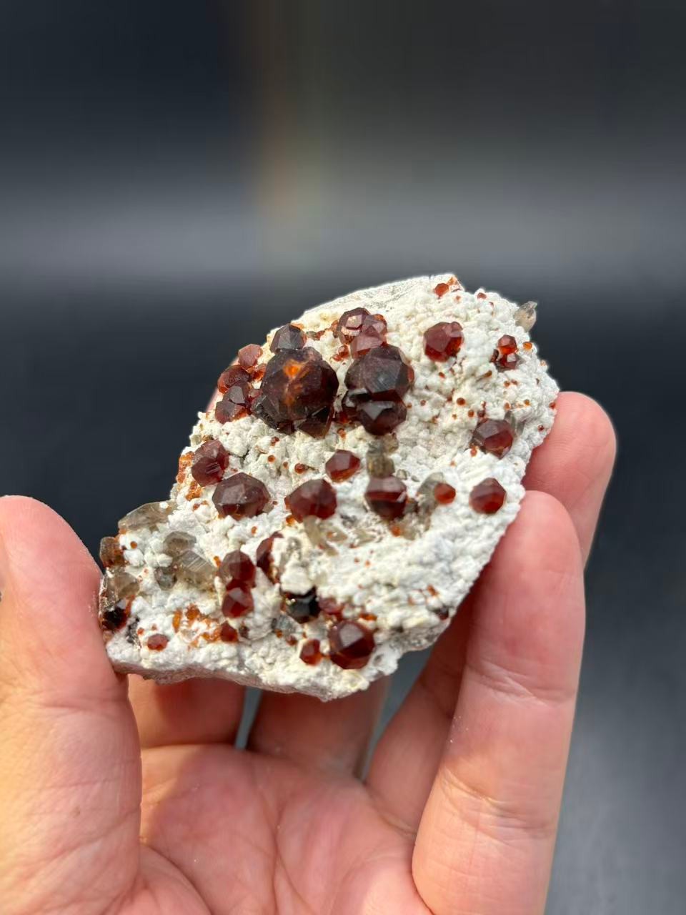 121g Spessartine Smoky-Quartz From Putian Mine Fujian Province China