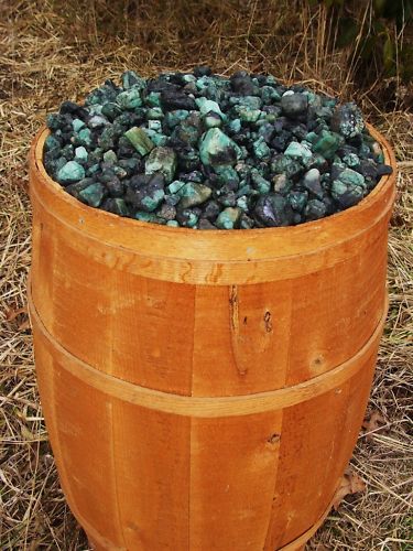 1000 Carat Lots of Unsearched Natural Emerald Rough + a FREE faceted gemstone