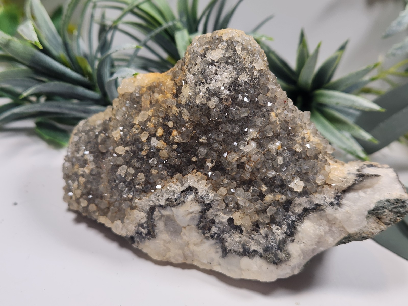 Druzy Quartz From Mexico Crystal Mineral Specimen 274g 3.75in Ep1