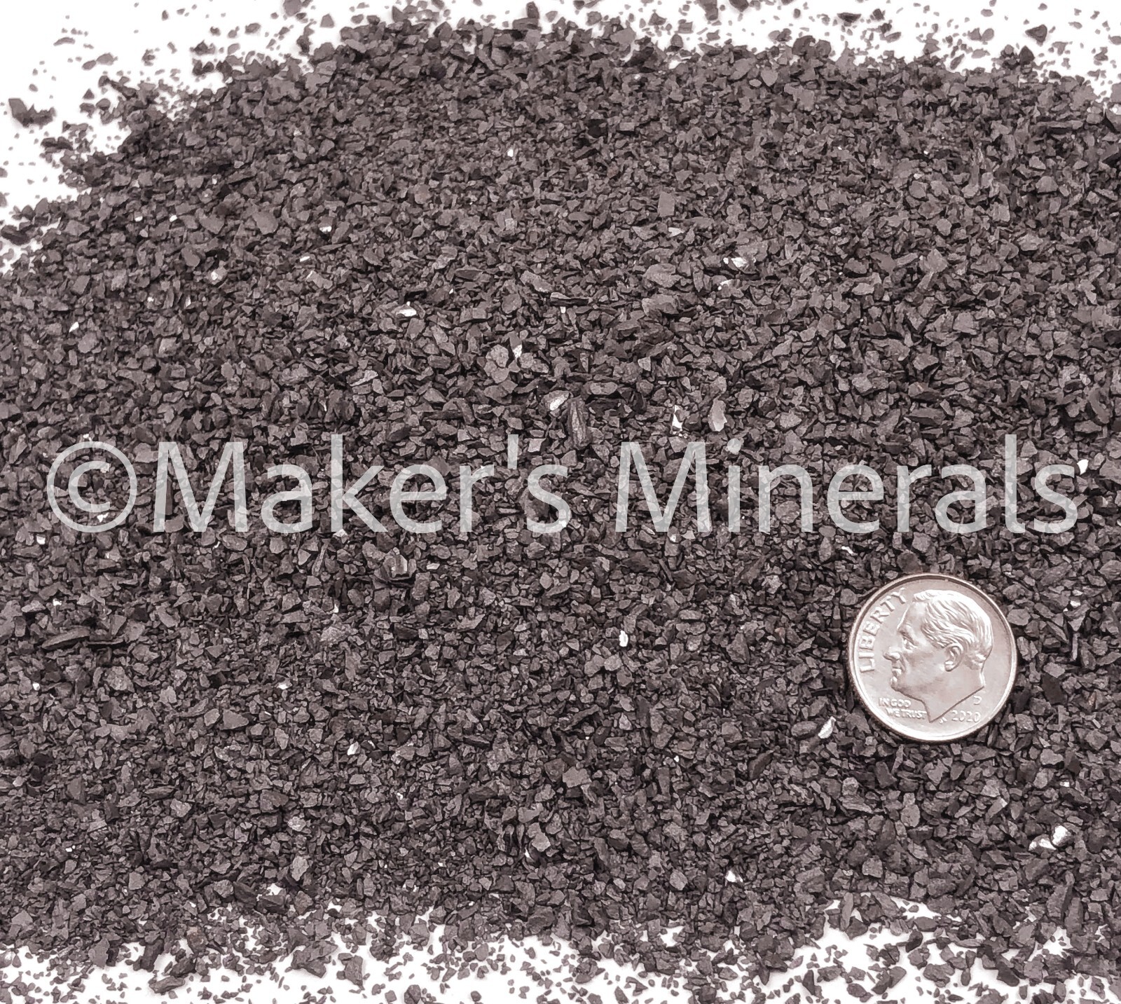 Crushed Metallic Hematite Sand, 2mm-0.25mm, Inlay, Resin, Metaphysical Crafts