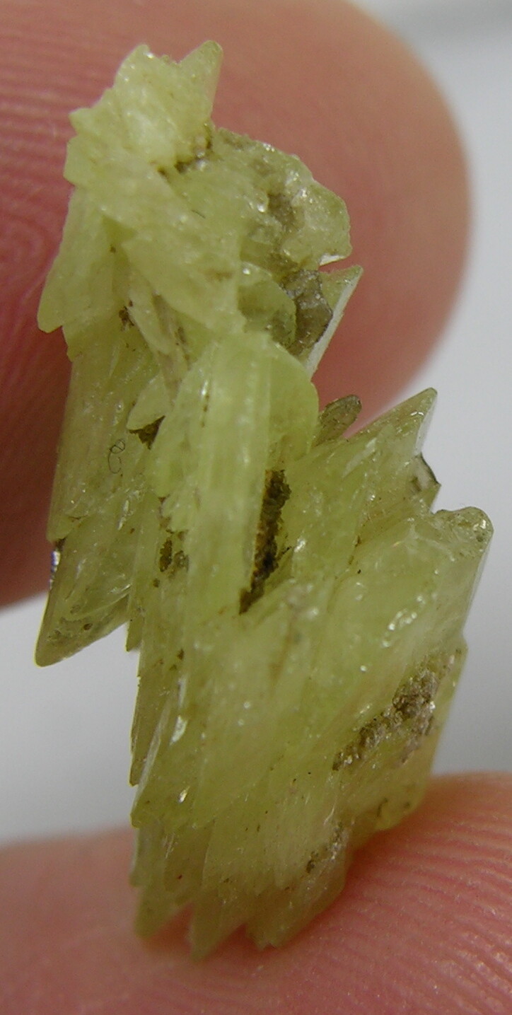 #1 16.50ct Pakistan Terminated Raw Titanite Sphene Crystal Specimen 3.30g 23mm