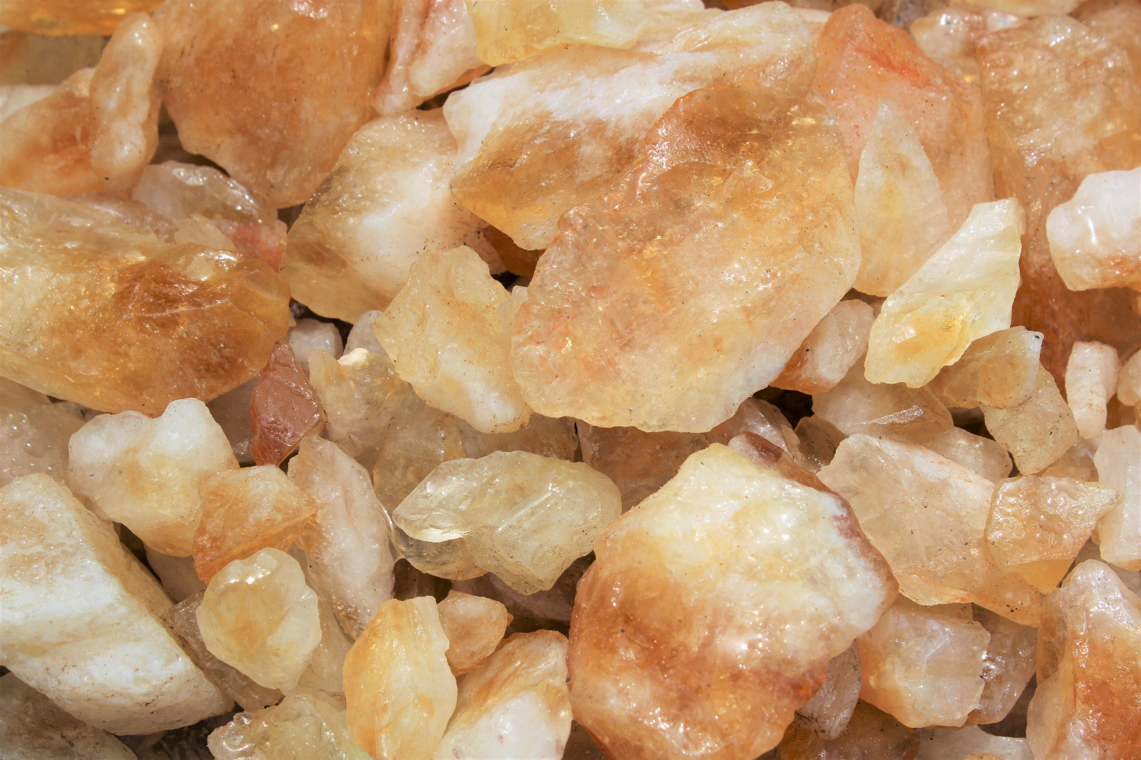 Wholesale Bulk 1/2 lb Lot Raw Rough Citrine Crystals Cabbing Cutting 8oz