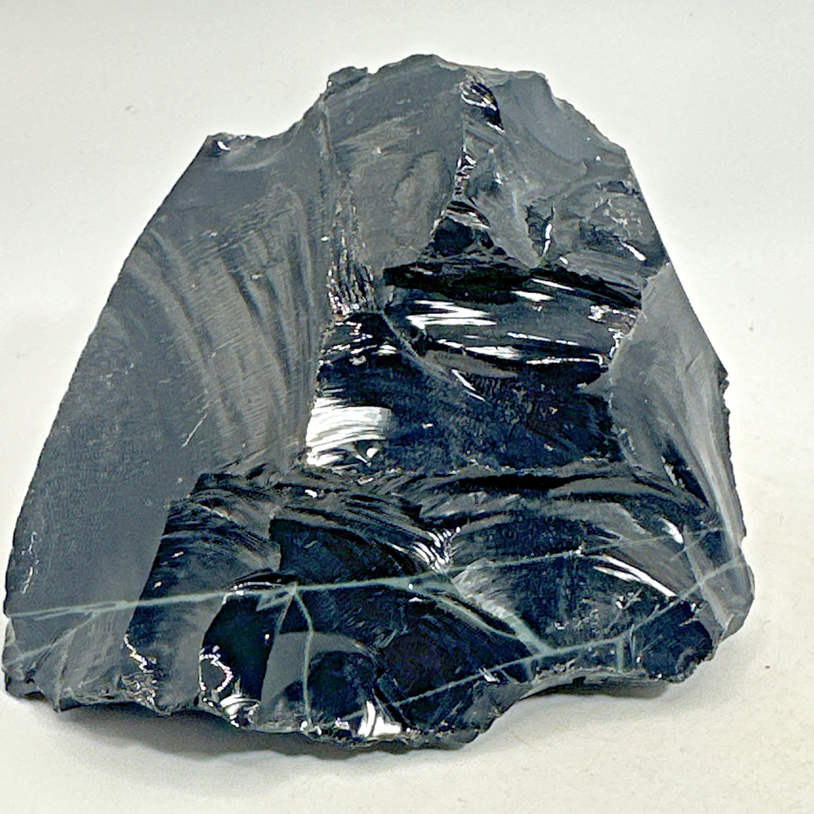 Beautiful Spider Web Obsidian Specimen 352 Grams