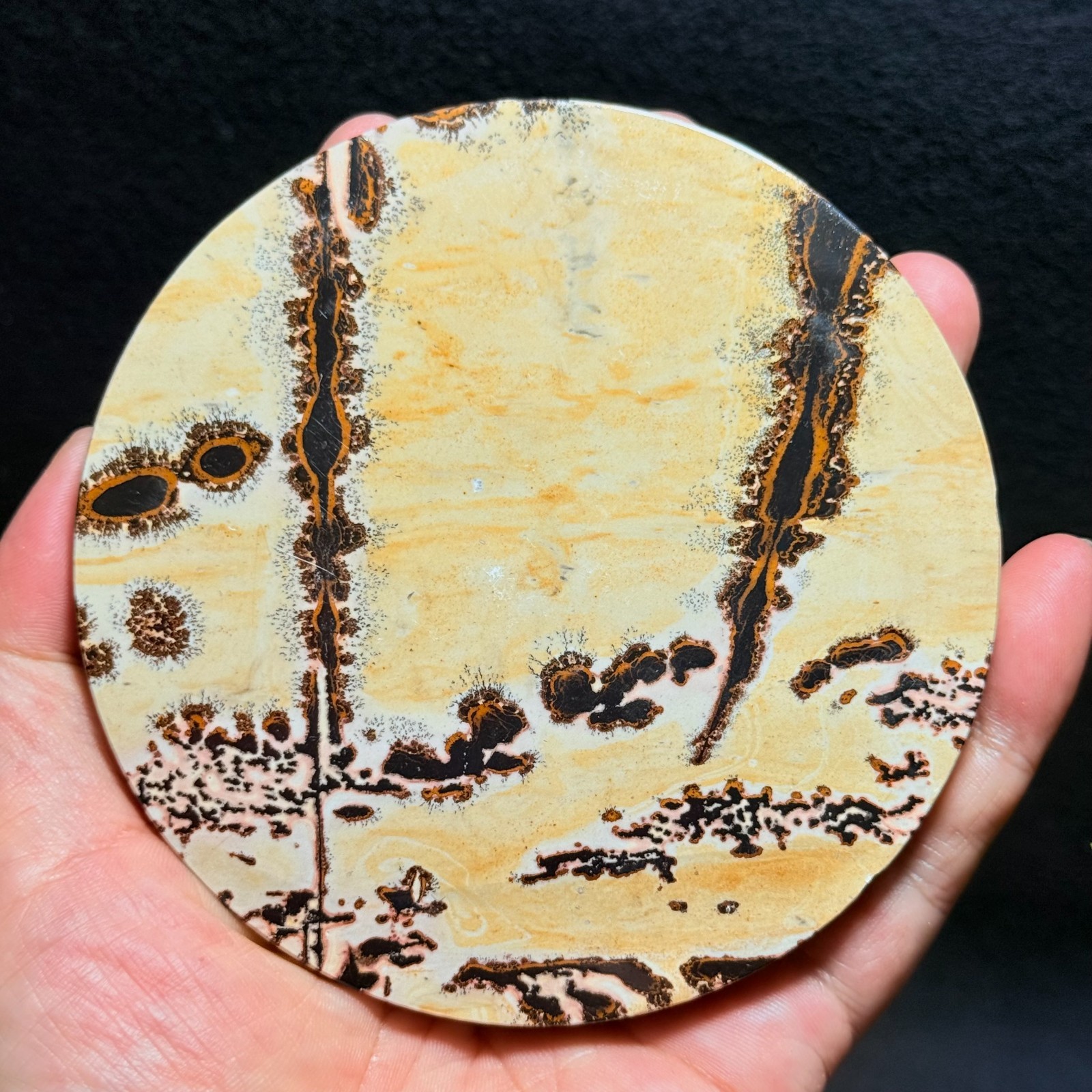 171g Natural Chinese Painting Stone Crystal Ornaments for Home Decoration 27