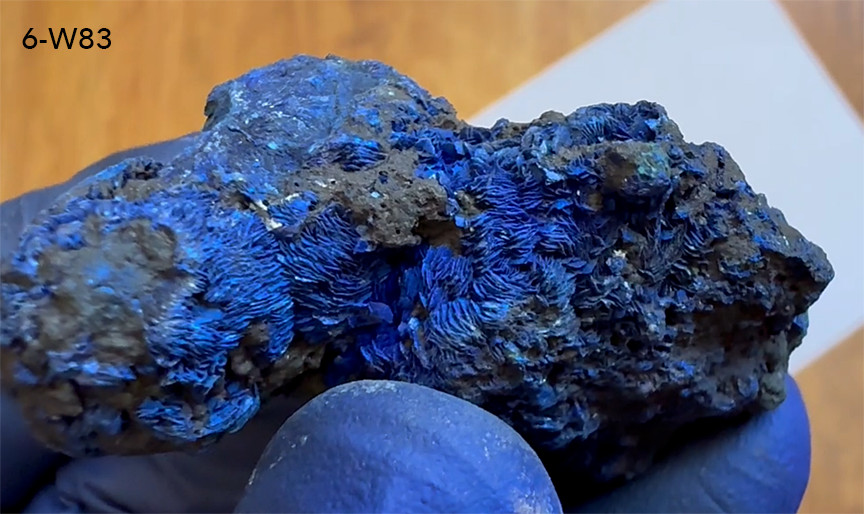Bisbee Copper Queen Azurite Balls – Ex. Thomas – Arizona Seller – More Here!