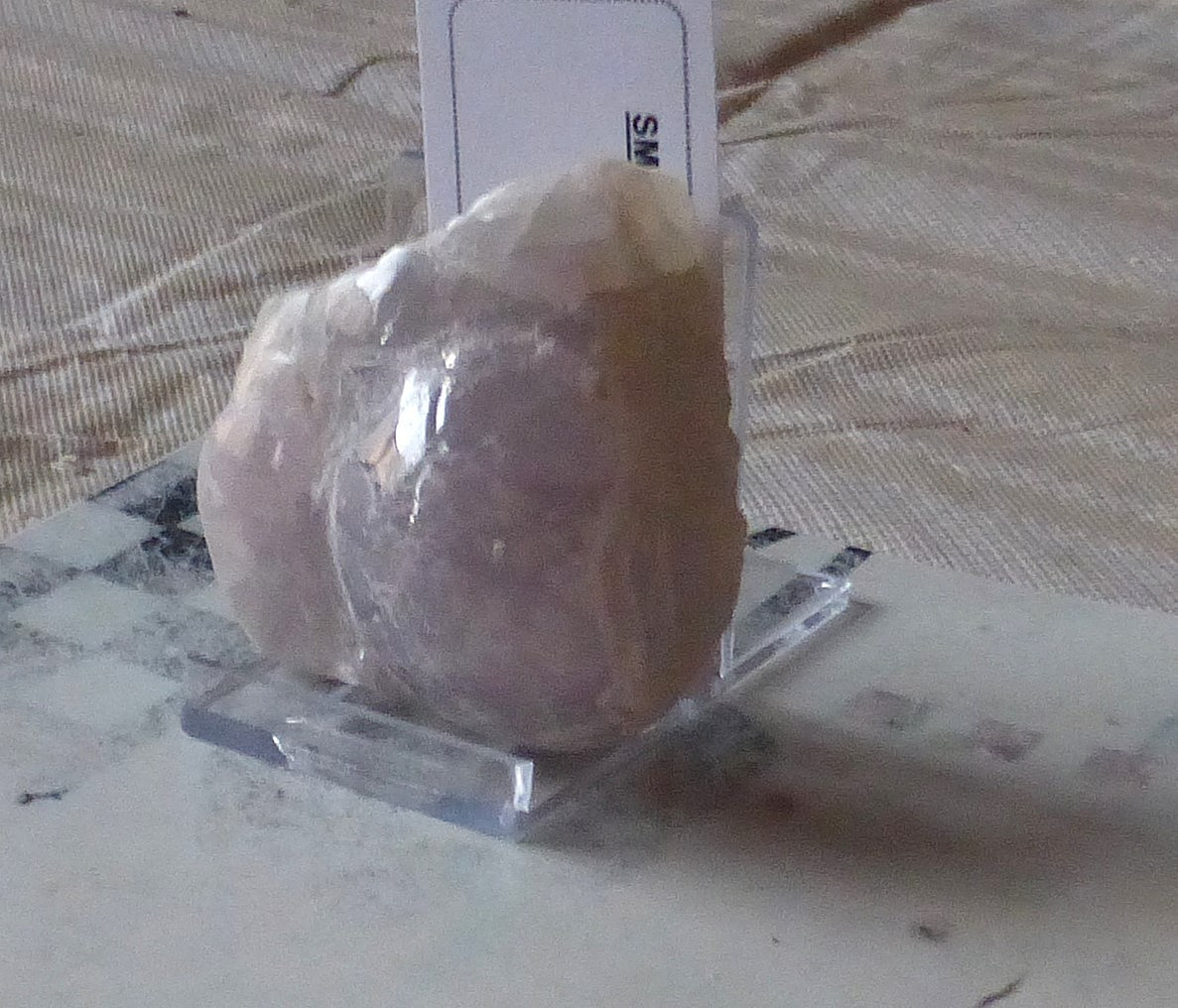 Pale PINK Smithsonite Specimen no matrix from Choix Sinaloa Mexico 150 grams