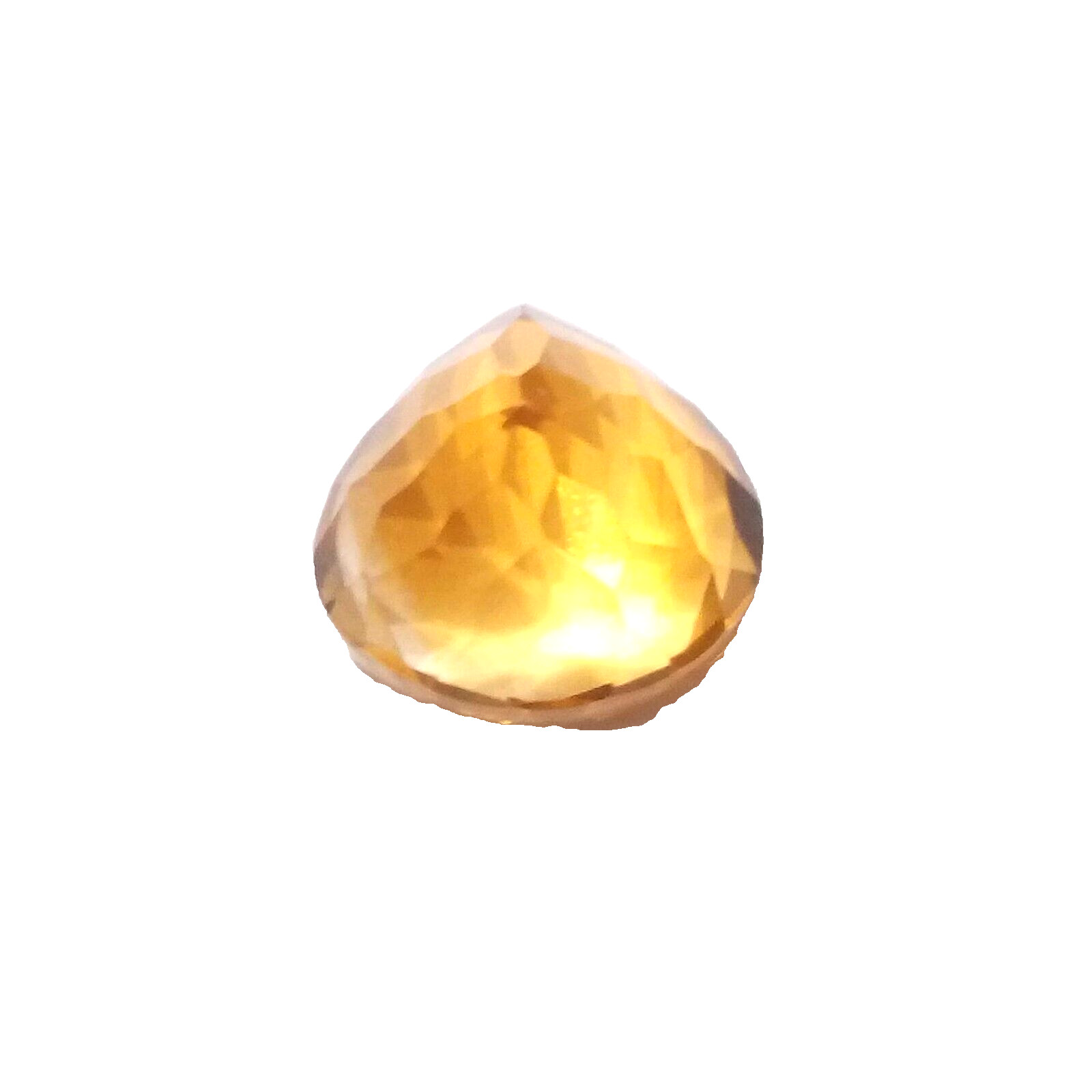Attractive Rare Golden Citrine Topaz Pear Shape 2.60 Crt Faceted Loose Gemstone