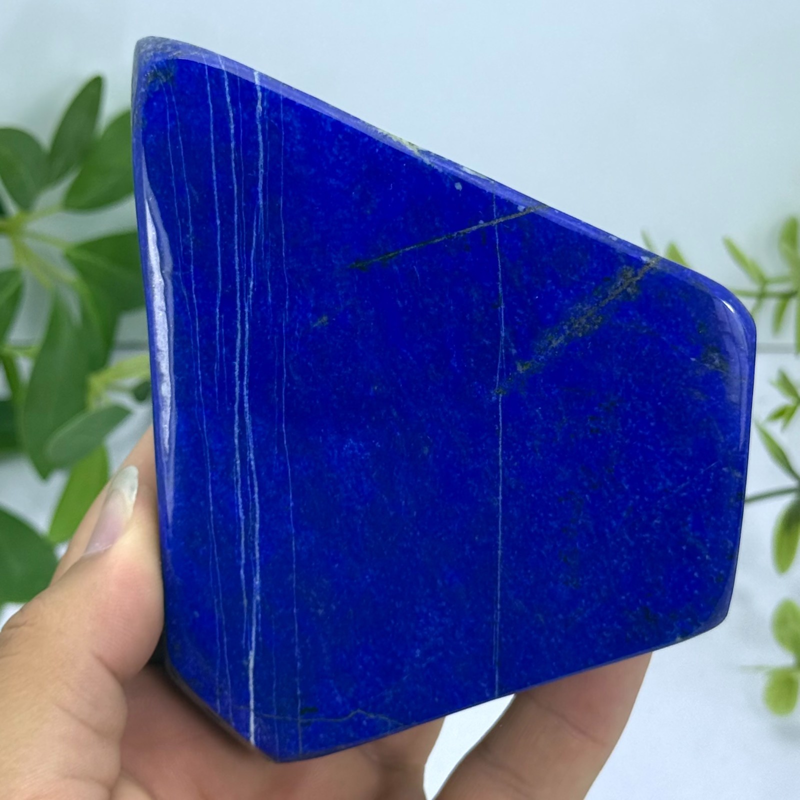 Polished Lapis Lazuli Crystal Free Form, Lapis Lazuli Polished Free Form, Lapis