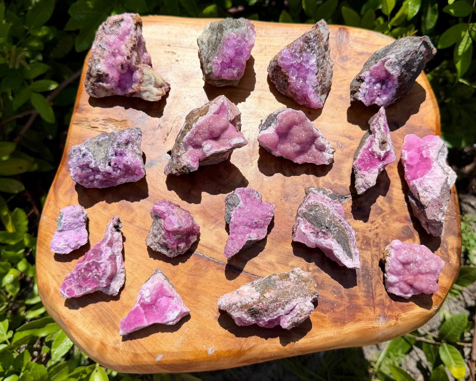 Natural Pink Cobaltoan Calcite Crystal Clusters – ‘A’ Grade Raw Cobalt Calcite