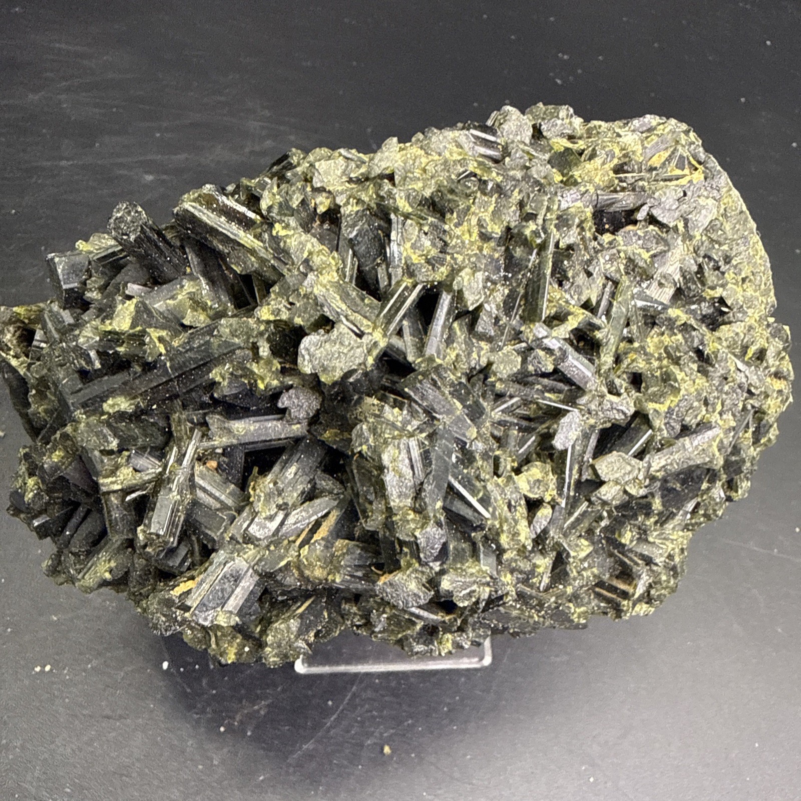 2 Lb Large Natural Epidote On Matrix From Pakistan. A+ Specimen,Minerals,Gems.