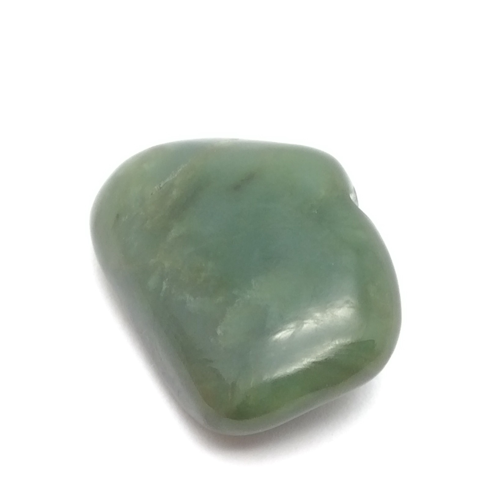 Siberian Nephrite Jade Green Pebble Gem Stone Sayan Mountain Siberia Russia #17