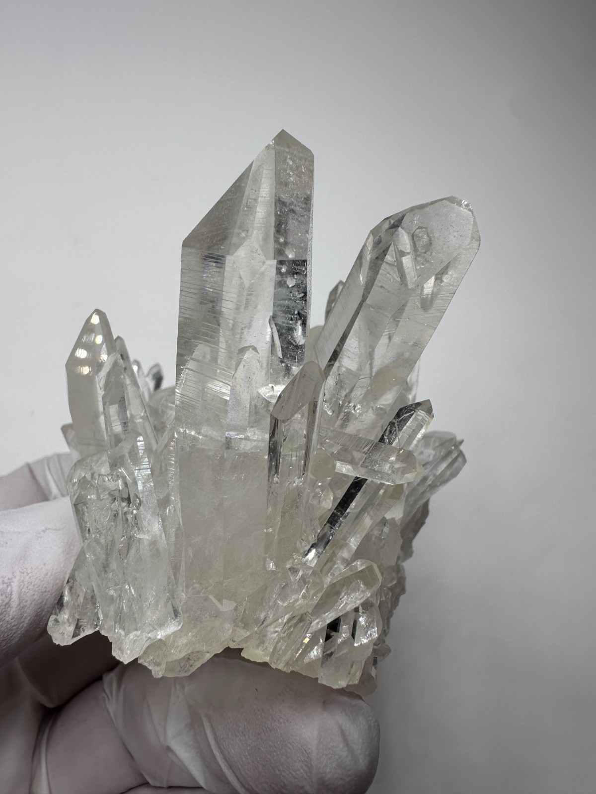 Top Quality Large Clear Arkansas Quartz Crystal Cluster