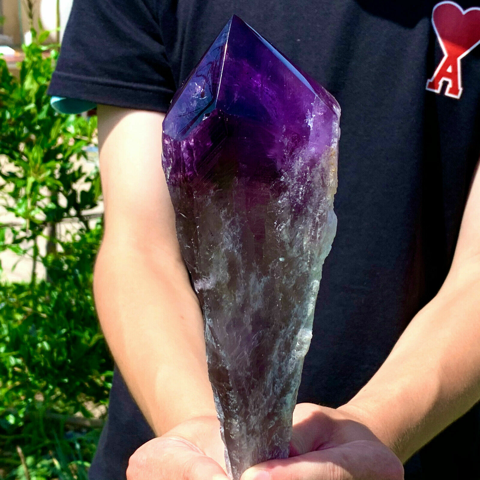 Random large Natural Amethyst Scepter Healing Specimen
