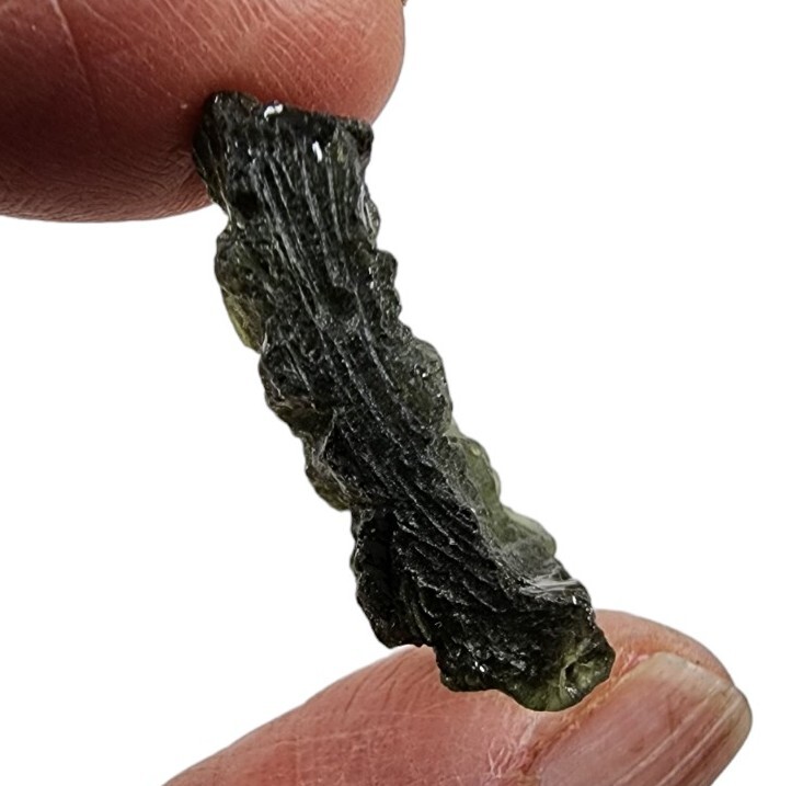 Moldavite Green Tektite Czech Republic 3.17 grams
