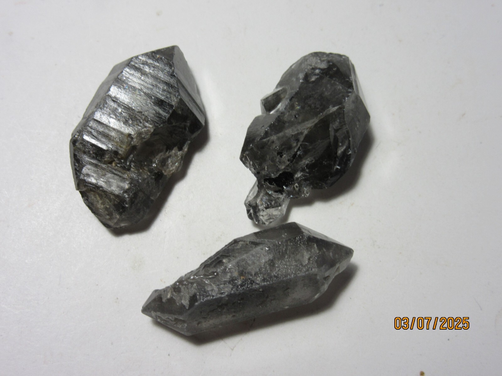 3 Carbon Quartz Tibetan Points 1 5/8″ Collectibles CQTPC-3