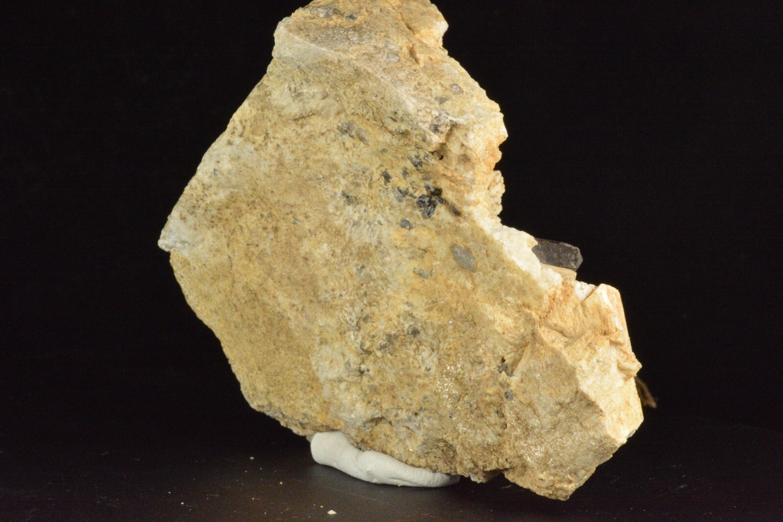 Smoky Quartz, Microcline Feldspar, Mineral Mountains, Utah
