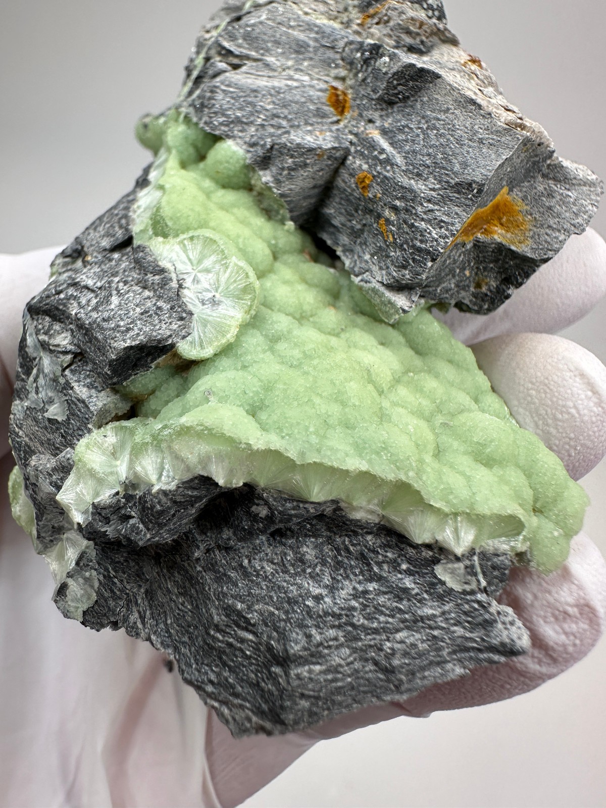 Beautiful Large RARE GREEN Wavellite Specimen from Arkansas