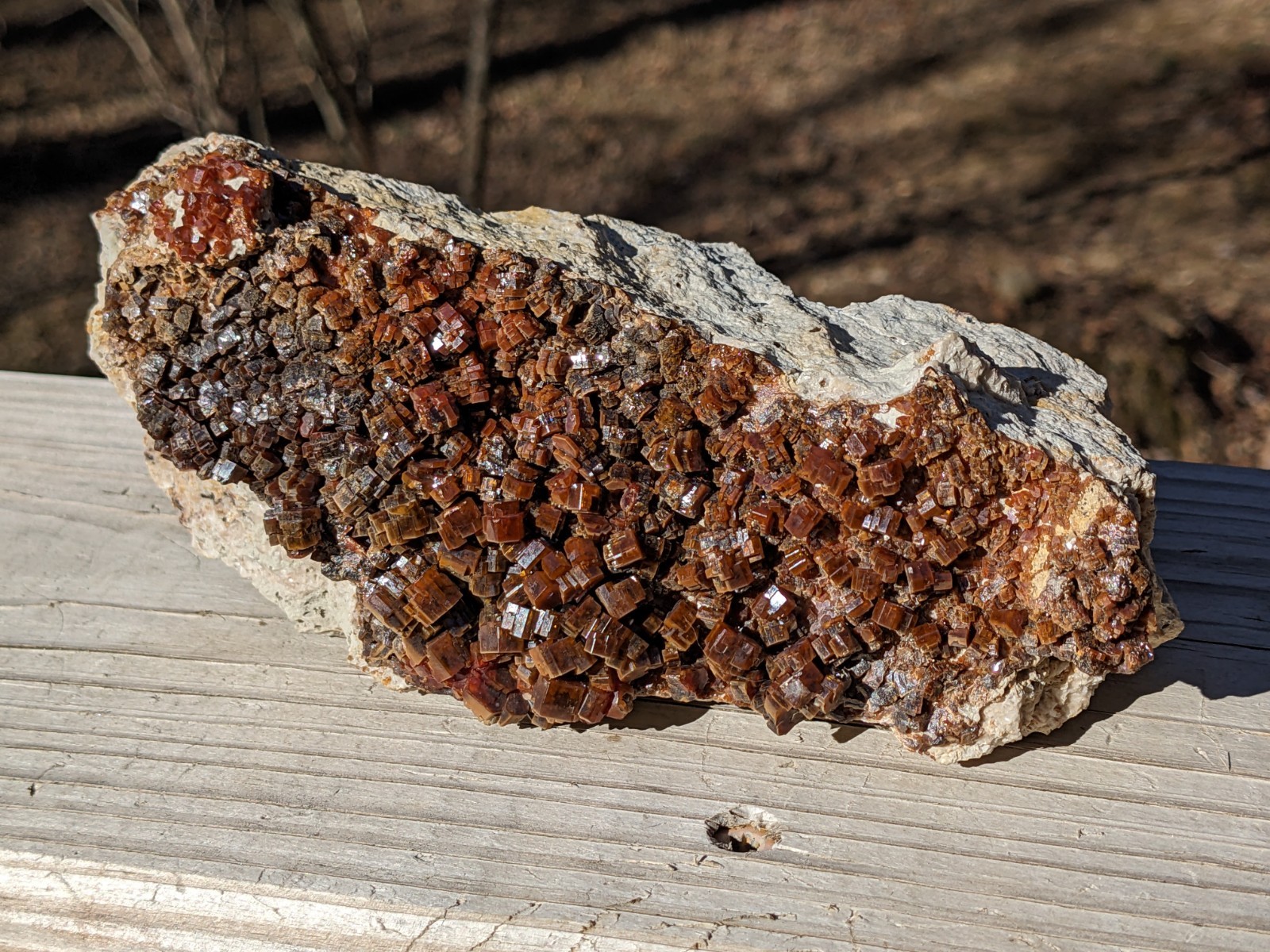 Large Vanadinite 2lb 5oz Deep Cherry Red Displays Well Morocco