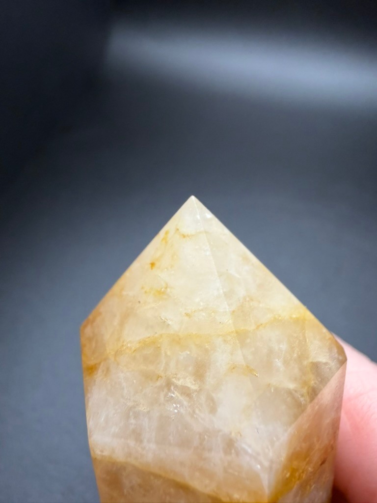 Golden Healer Tower 110g 3 1/2in high x 1 in wide Perfect Point