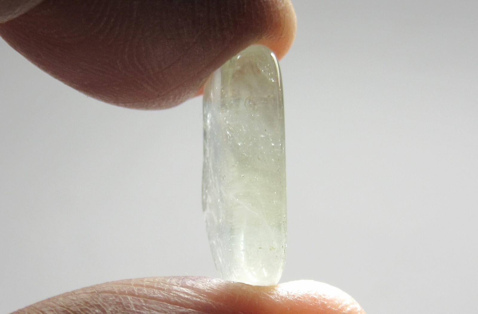 Green Topaz Rough Mineral 11/16″ Collectible Reiki GTQCR-1
