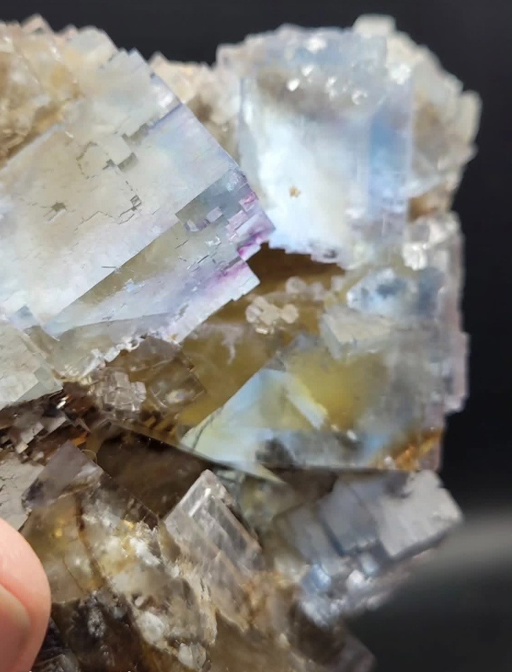 Blue Ice Large Illinois Fluorite Minerva No.1 Mine