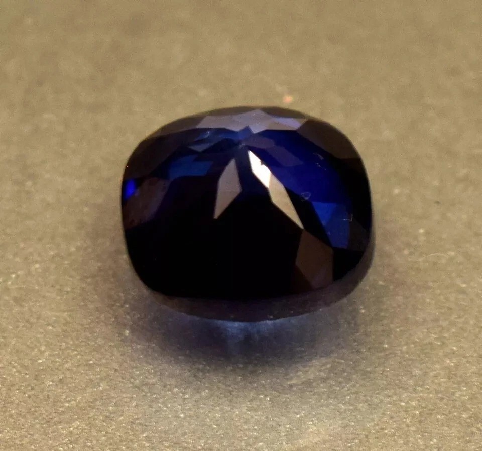 Natural Kashmir Blue Sapphire 12.25 Ct Cushion Cut Certified Loose Gemstone