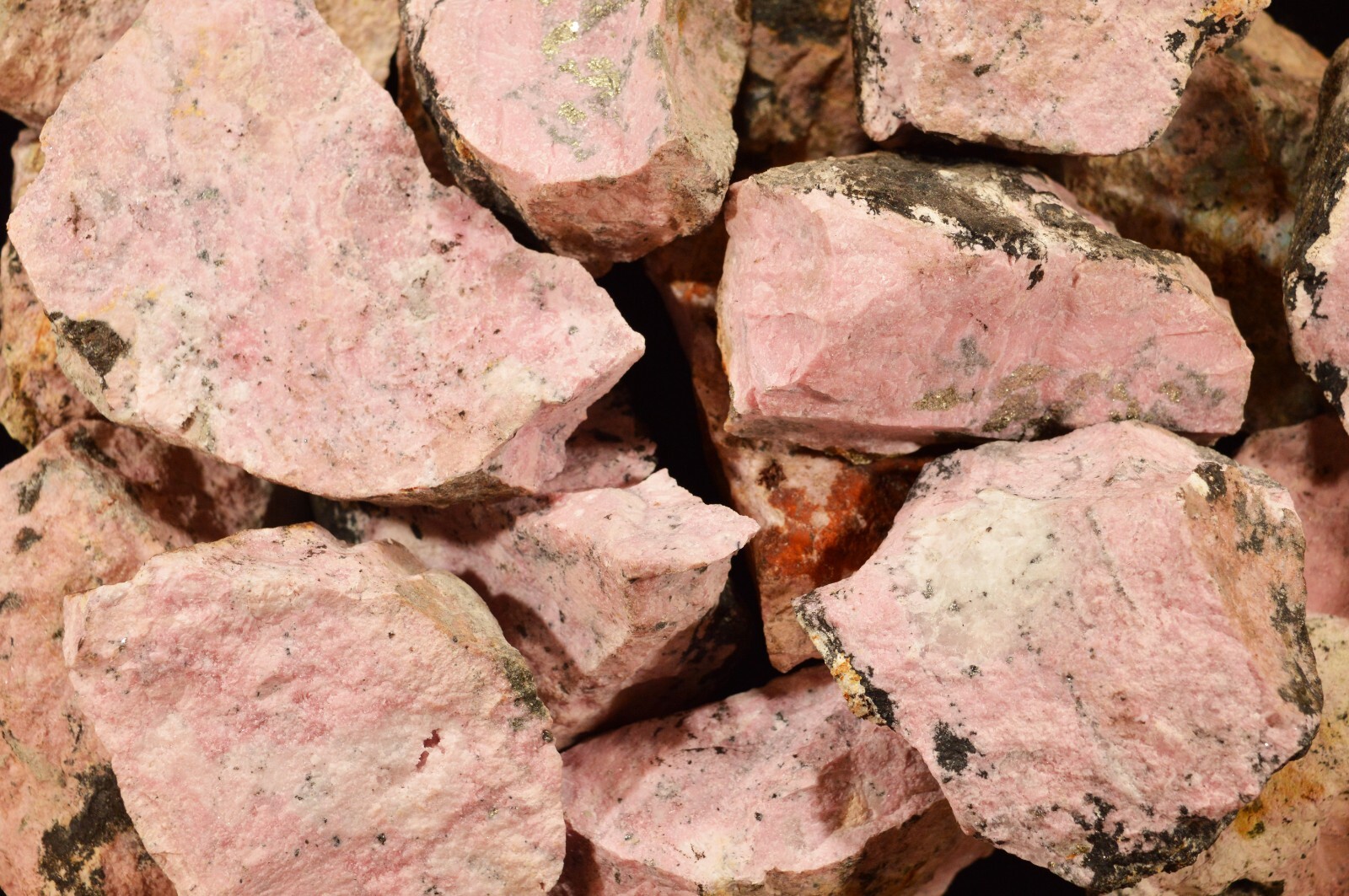 RHODONITE 2 1/2″ 4-7 Oz A Grade Rough Rock Mineral Specimen Heart Chakra Healing
