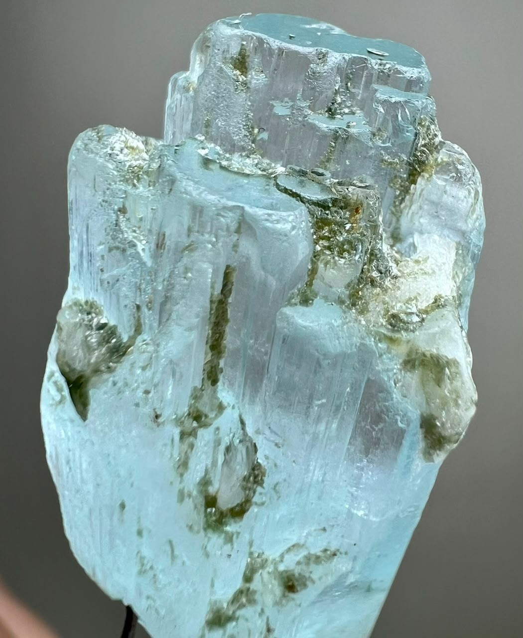 26Ct, Eye Clean! Natural Sky Blue Aquamarine Crystal From Shigar Valley PAk