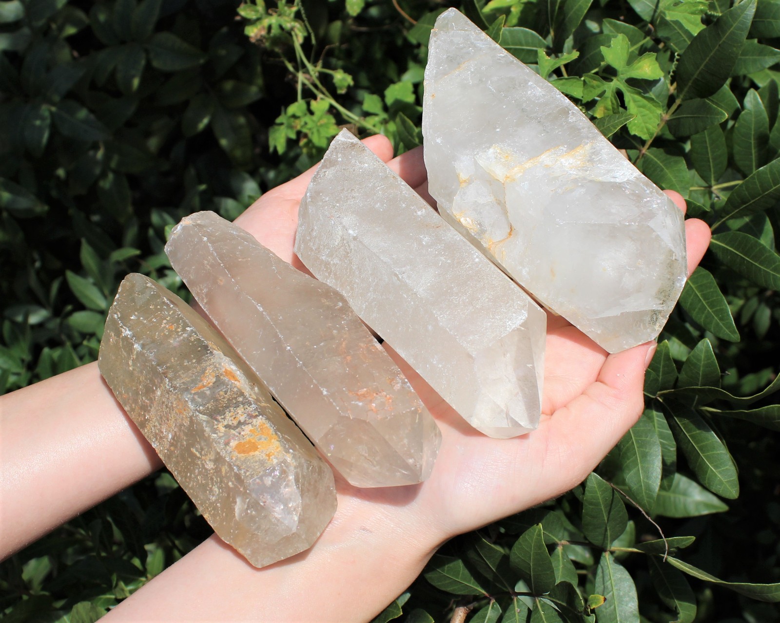 Large CLEARANCE Natural Clear Quartz Crystal Points – Choose Size (‘B’ Grade)