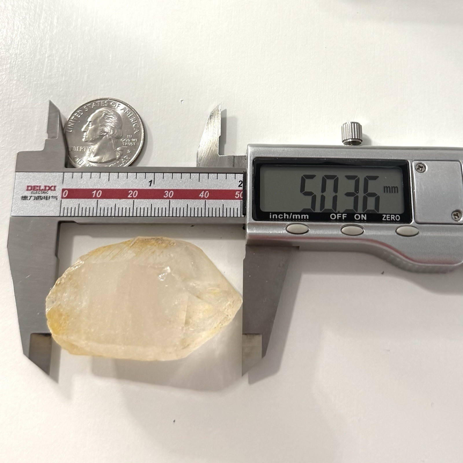“Golden Archive Tablet” Ganesh Himalayan Flat Top Curved Lemurian Quartz Crystal