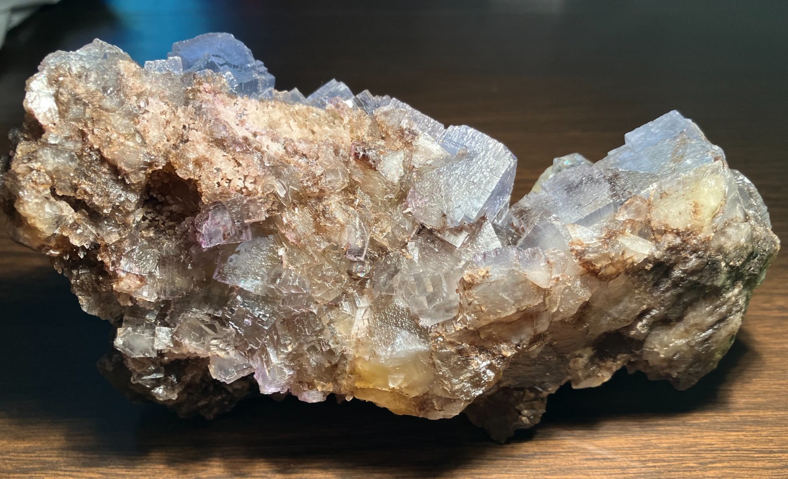 Blue Ice Large Illinois Fluorite Minerva No.1 Mine