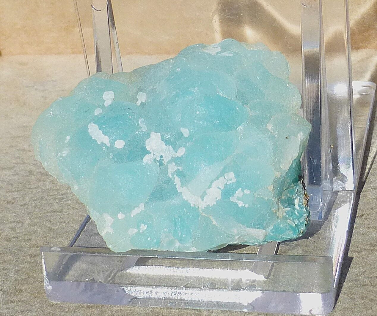 Green Smithsonite specimen Kelly Mine Complex Magdalena Mts. NM 27.35 gms