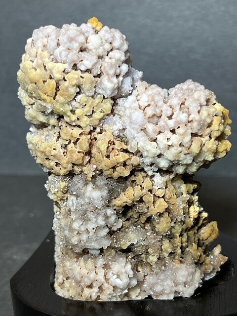 RARE BEAUTIFUL UNIQUE 3 7/16 ” DRUZY AMETHYST STALACTITE FORMATION, URUGUAY