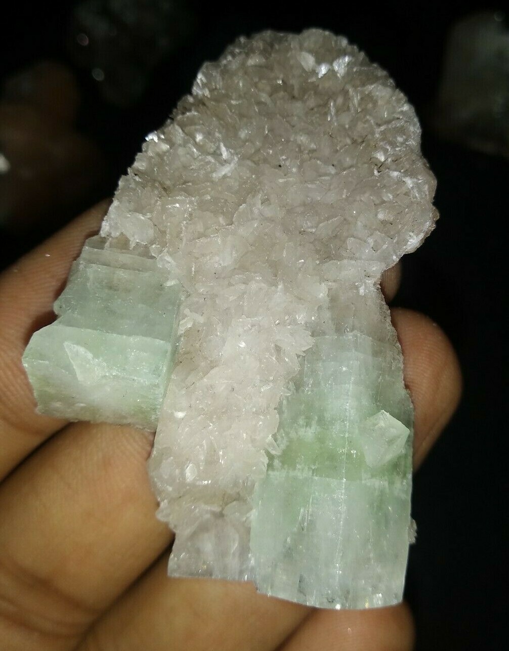 classic lot of mix reiki indian zeolite crystal collectible mineral specimen 693